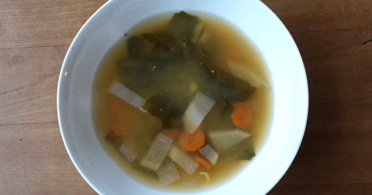 Soupe miso, élixir de santé et de vitalité