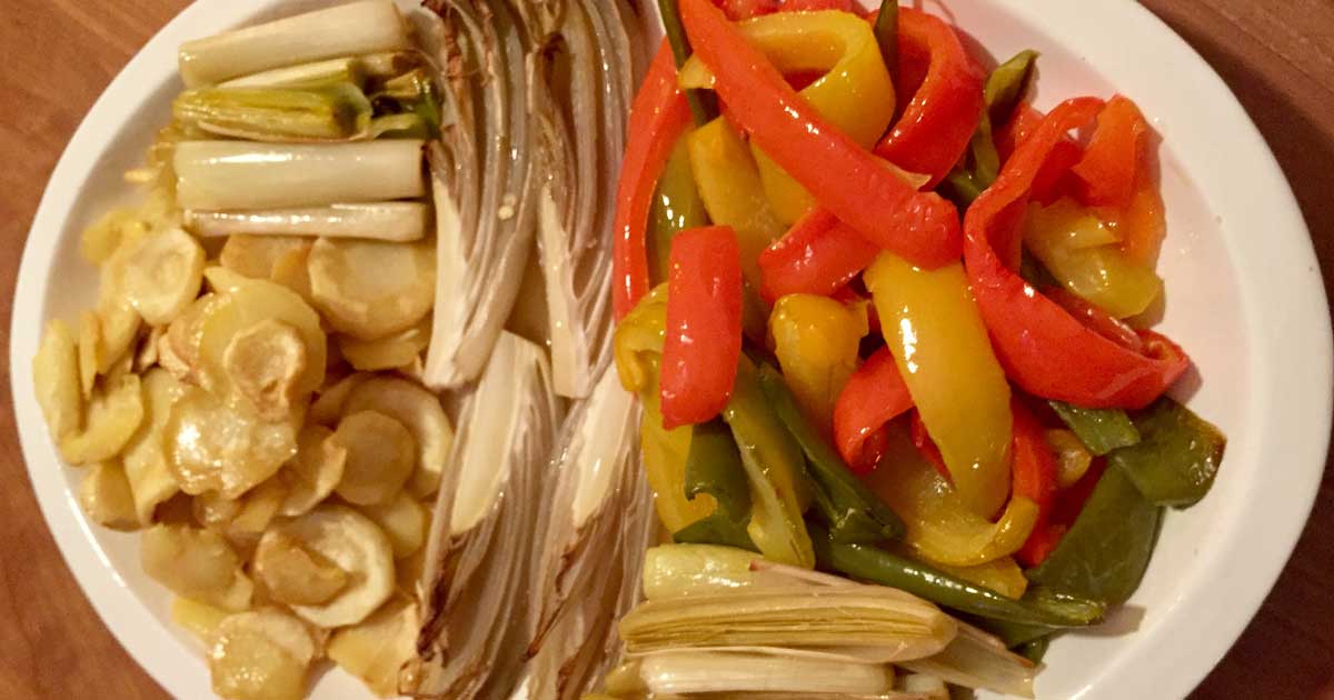 Recette Jeclicnaturel Légumes braisés au four