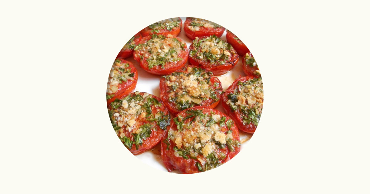Recette Jeclicnaturel tomates à la provencale