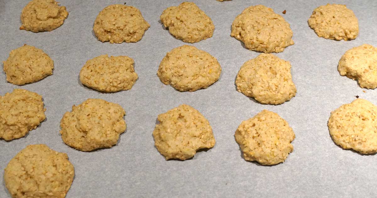 Cookies au sésame