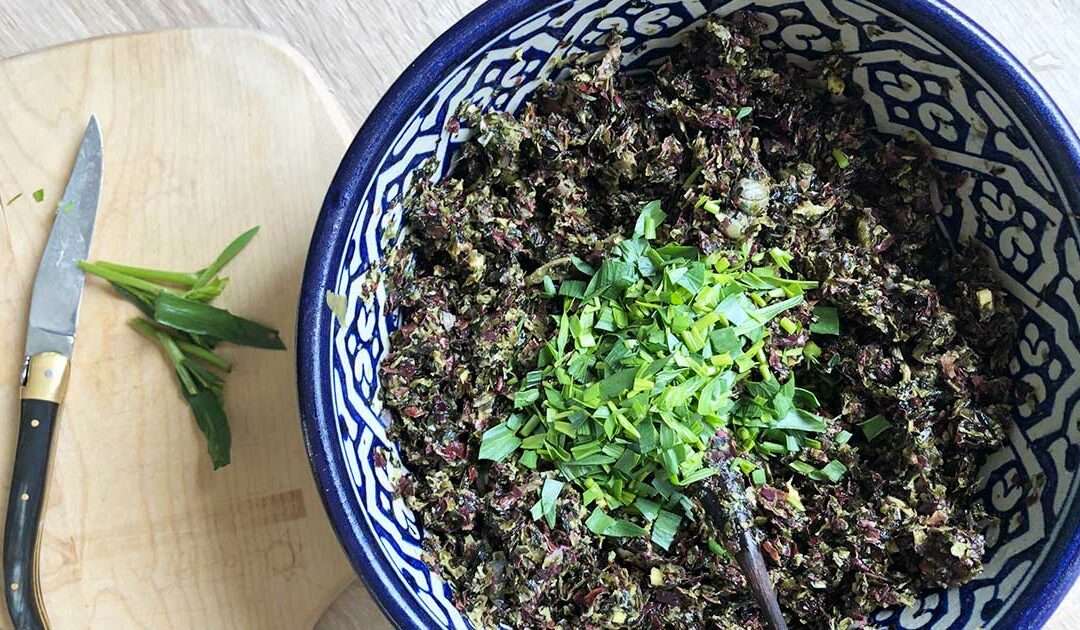 Tartare d’algues maison