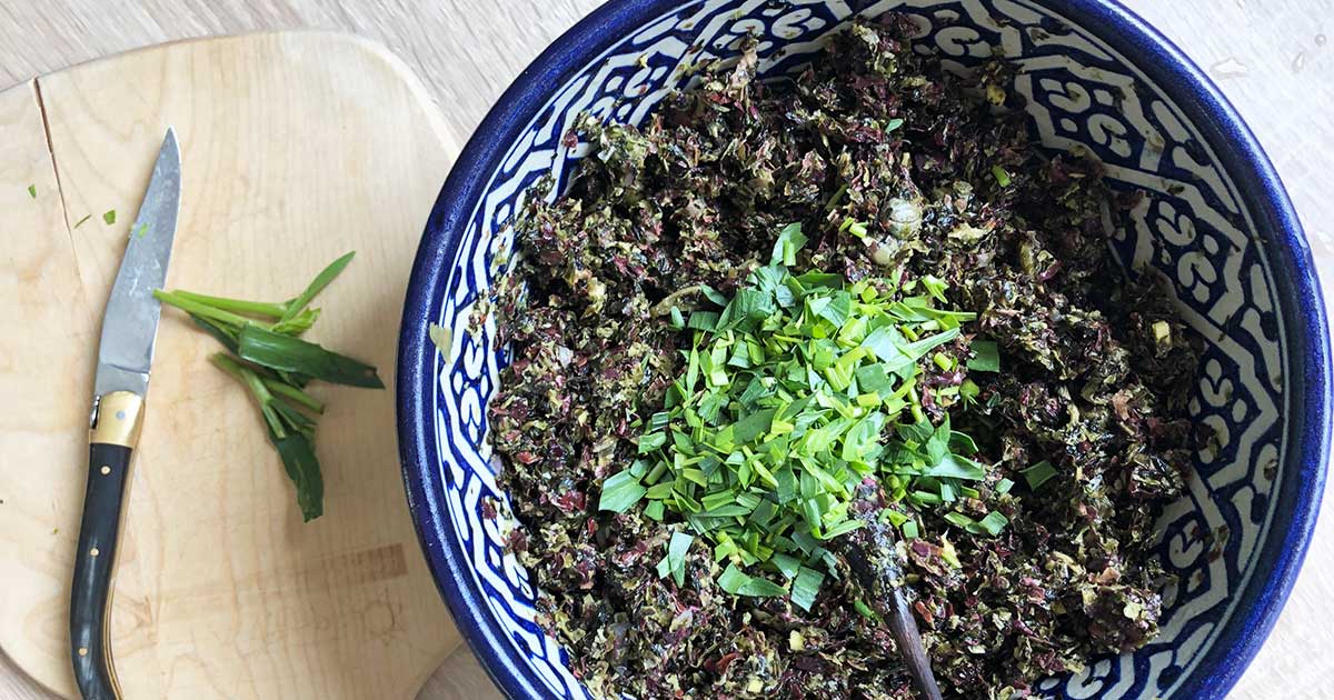 Recette Jeclicnaturel Tartare d'algues maison