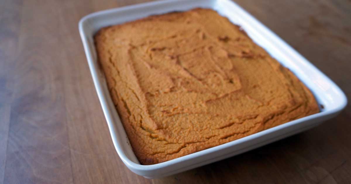 Fondant à la patate douce