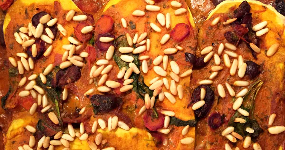 Recette Jeclicnaturel de lasagne de butternut