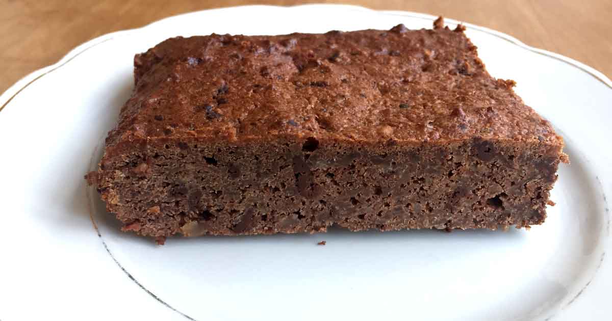 Recette Jeclicnaturel du brownie sans gluten
