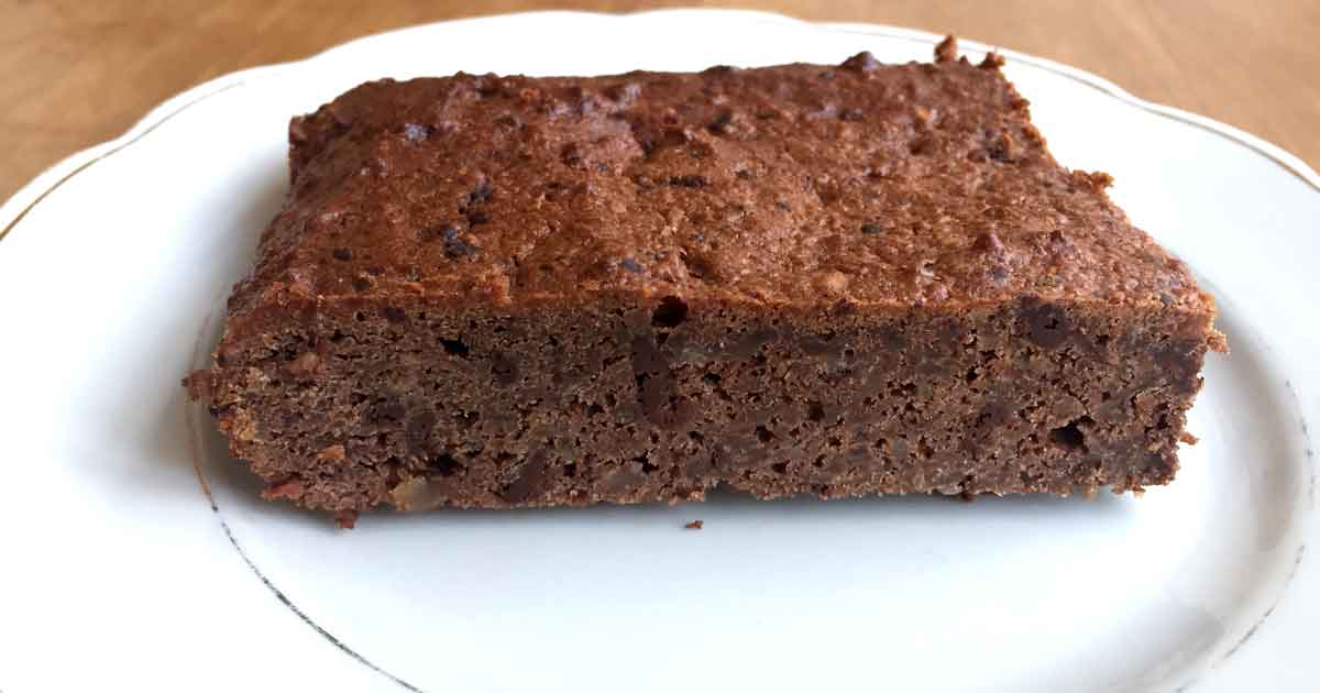 Brownie sans gluten