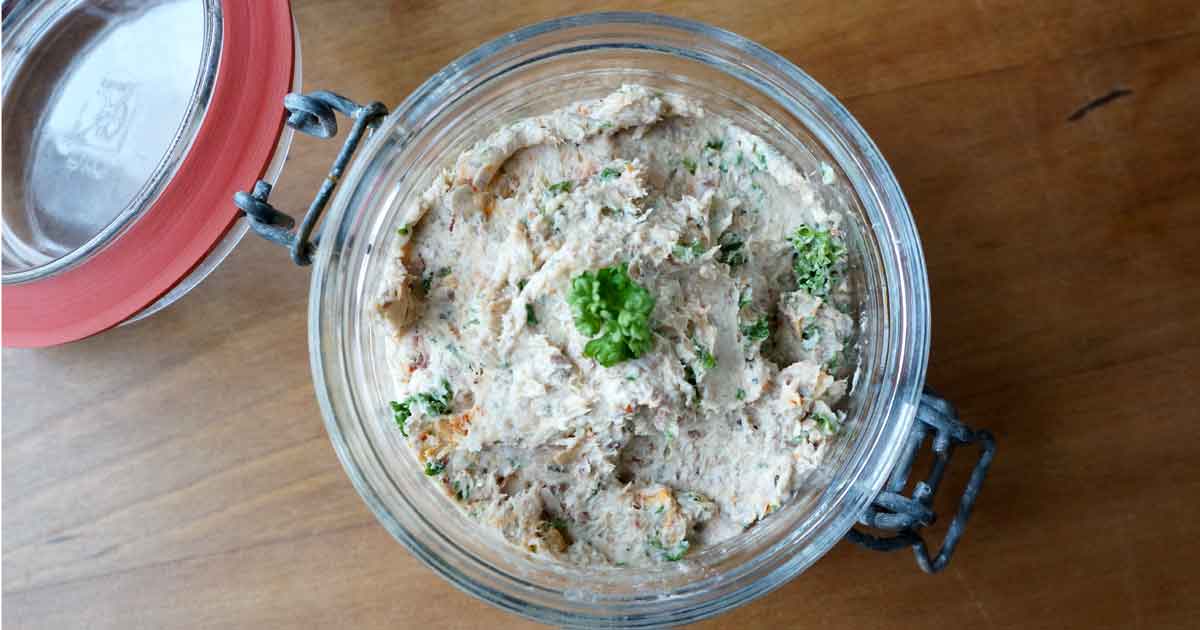 Recette Jeclicnaturel des rillettes de sardines