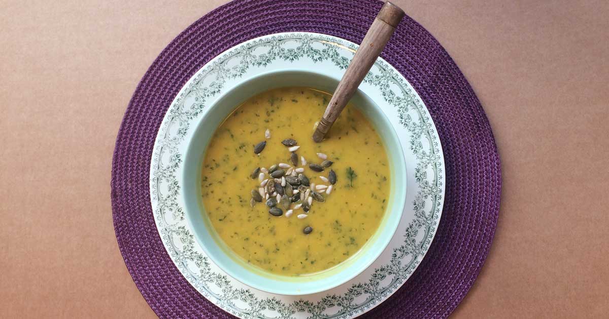 Recette Jeclicnaturel du potage express de parures de légumes