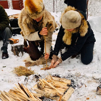 Lynx Vilden stage vie sauvage Jokkmokk 2020