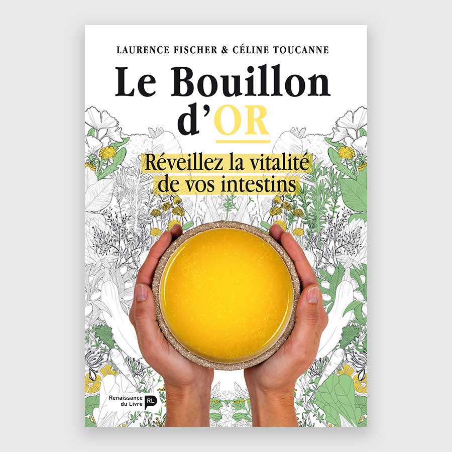 Livre le Bouillon d'OR sur le bouillon d'os à l'ancienne