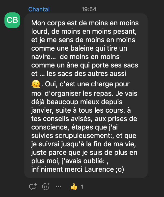 Témoignage Chantal pour Rallume ta vitalité