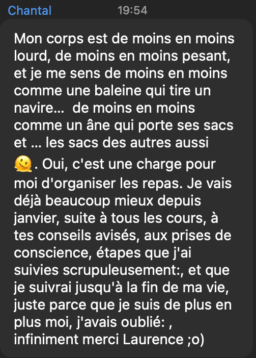 Témoignage Chantal pour Rallume ta vitalité