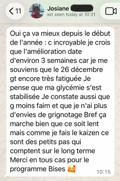 Témoignage Josiane pour Rallume ta vitalité